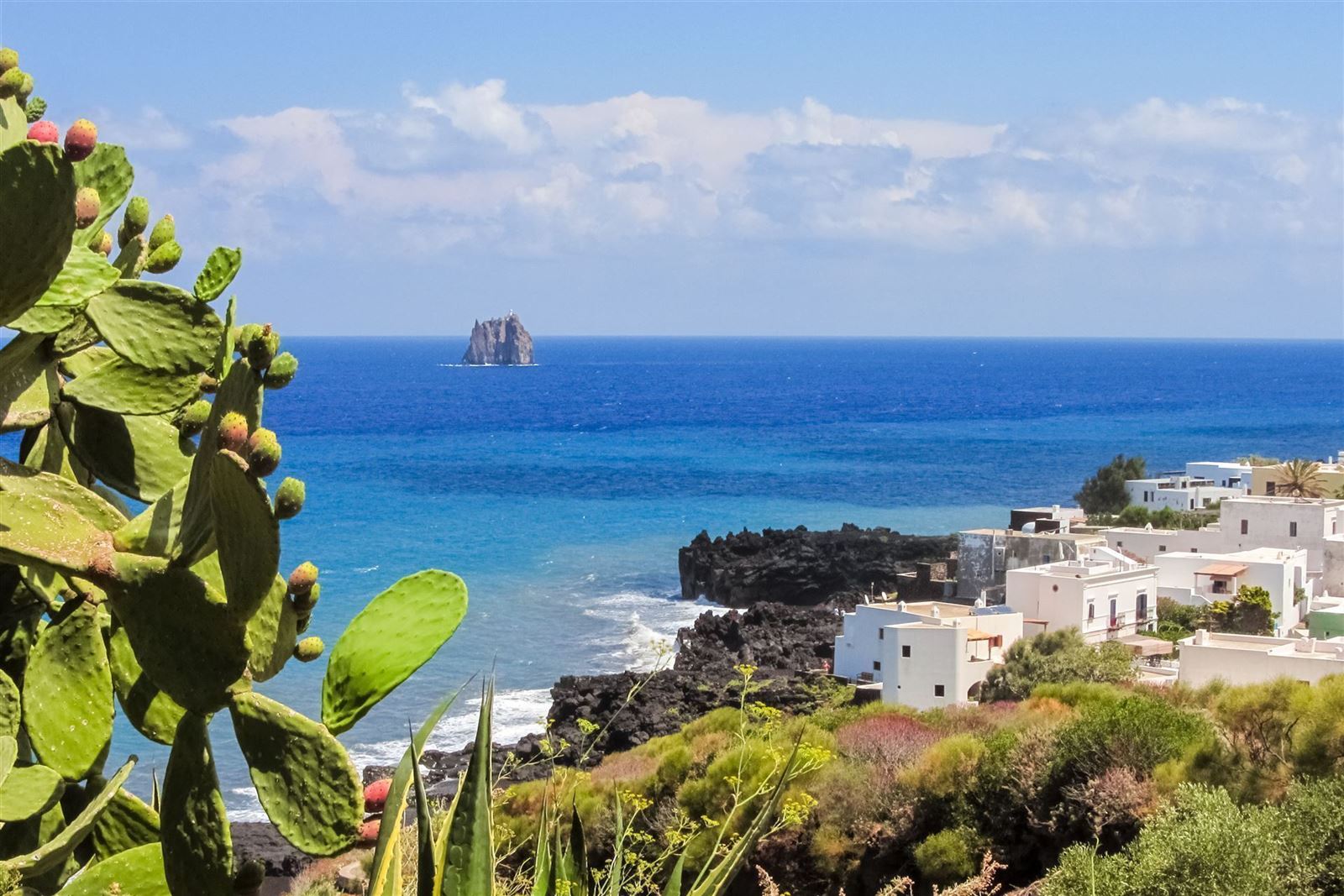 Küste von Stromboli